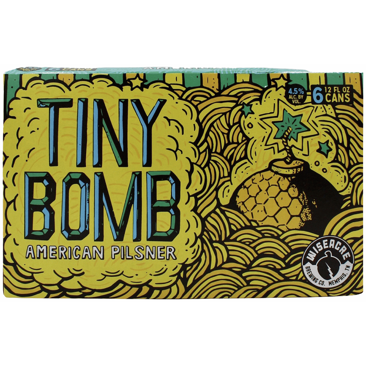 WISEACRE TINY BOMB PILS 6CAN 12OZ