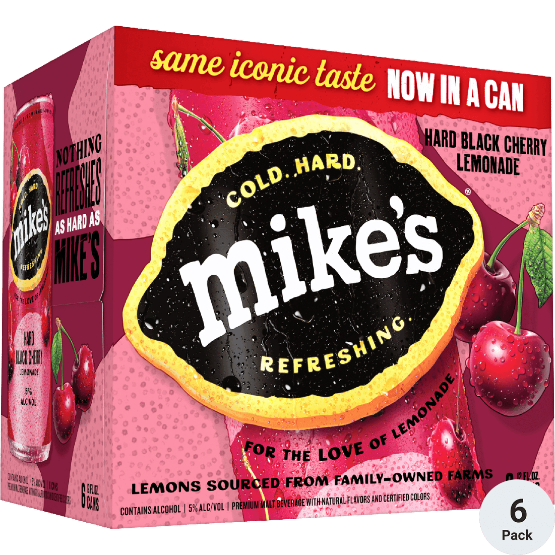MIKES BLACK CHERRY 6CN 12OZ