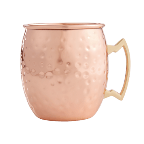 HAMMERED COLORADO COPPER MUG 16 OZ 17 oz