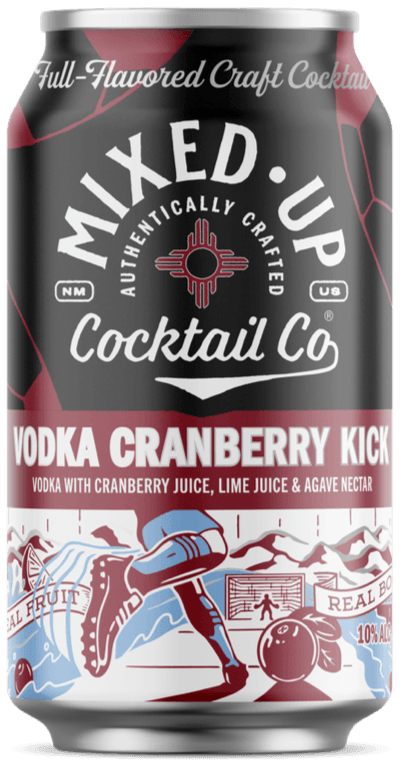 MIXED UP VODKA CRANBERRY KICK 4PK 12OZ