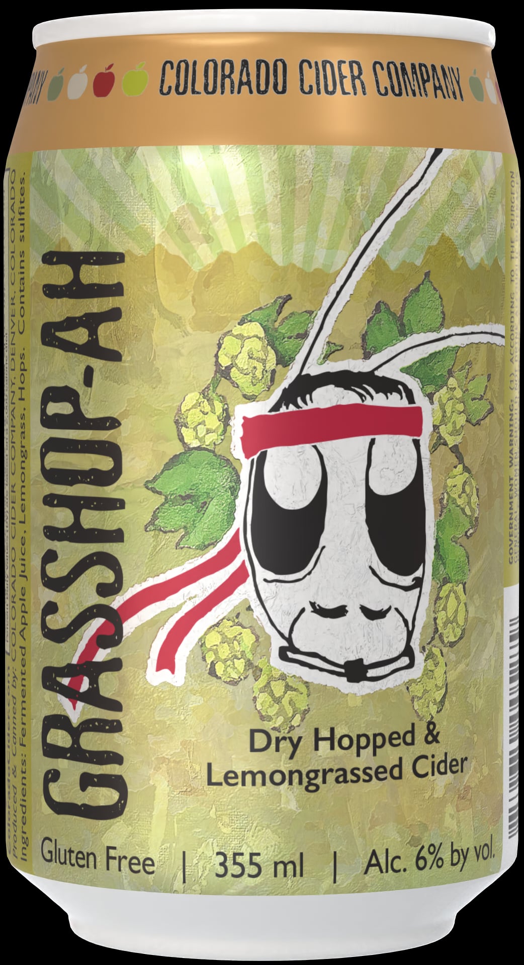CO CIDER GRASS HOPPA 4CN 12 oz