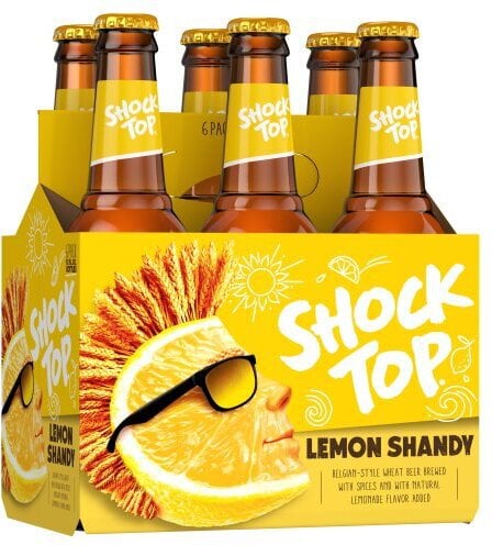 SHOCK TOP LEMON SHANDY 6PK 12OZ