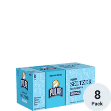 POLAR ORIGINAL SELTZER  8PK