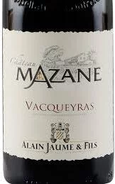 CH MAZANE VACQUEYRAS 750ML