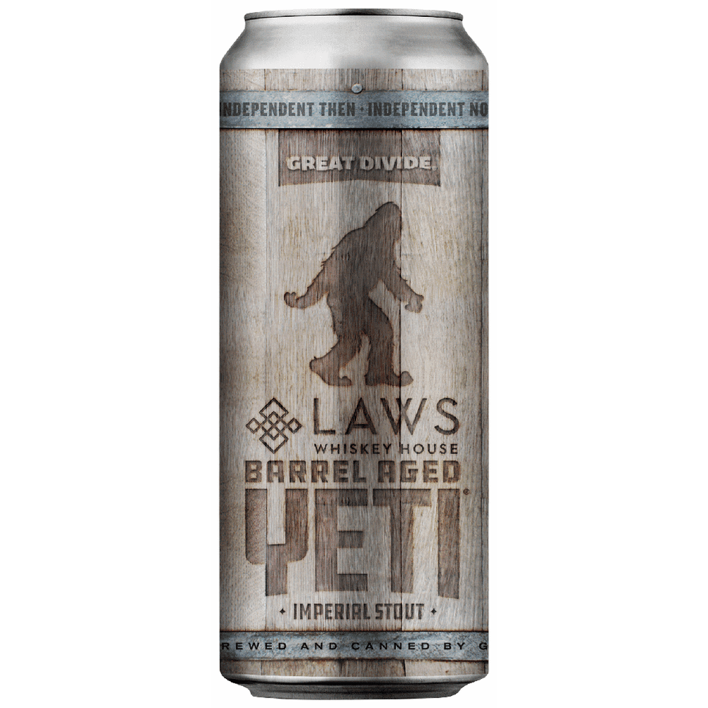 GREAT DIVIDE BARREL AGED YETI BIG CAN 16 oz