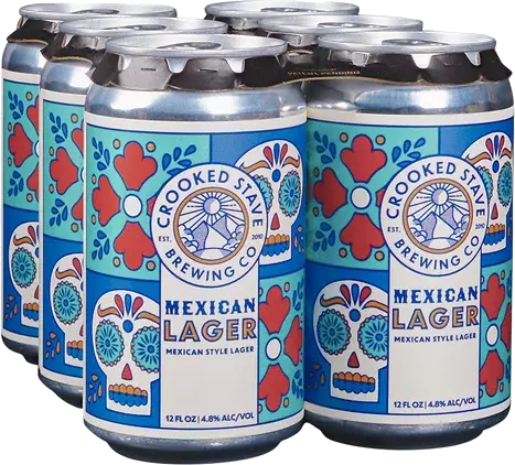CROOKED STAVE MEXICAN LAGER 6PK CAN 12 oz