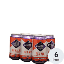 LONE TREE RED ALE 6PK CAN 12 oz