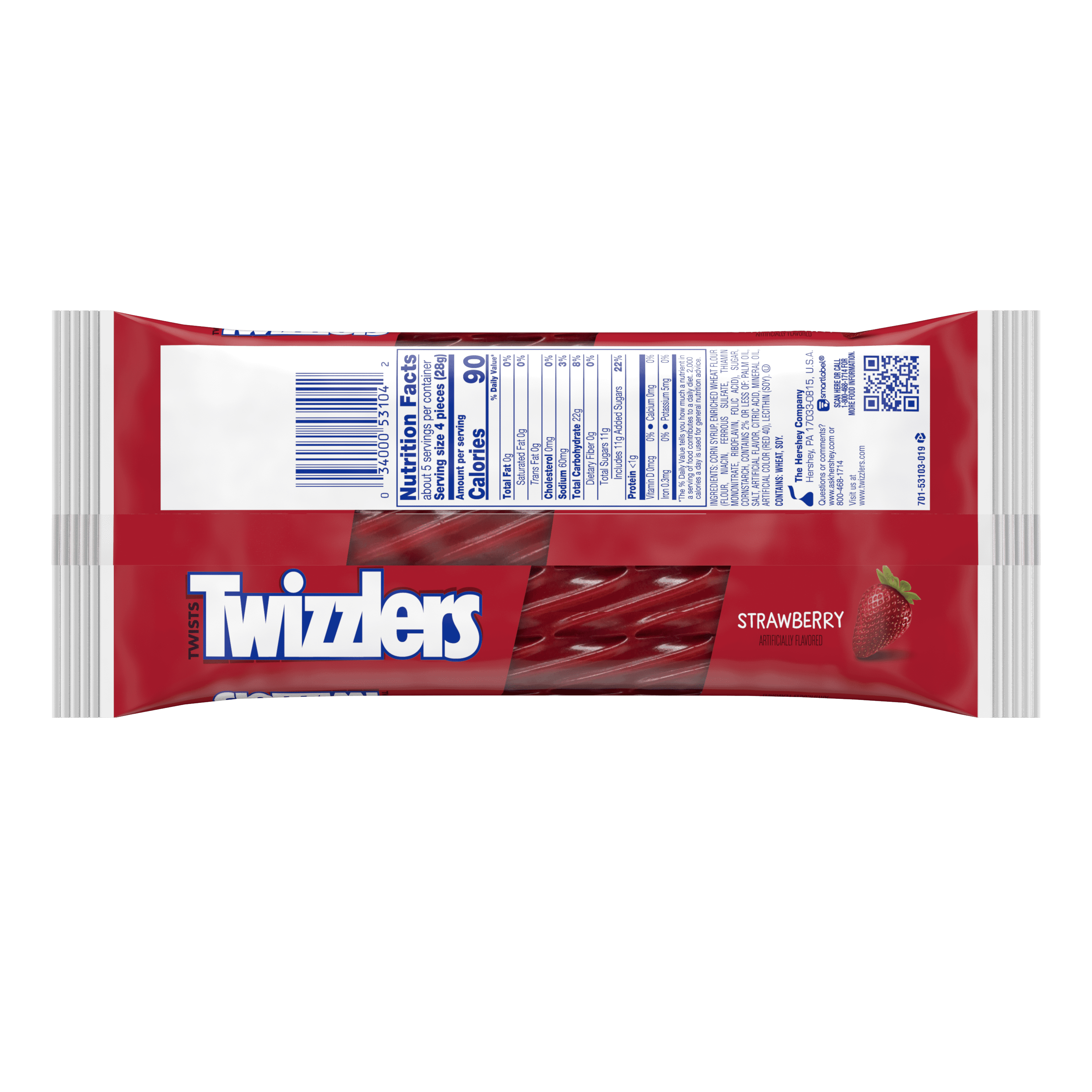 TWIZZLERS STRAWBERRY  KING SIZE