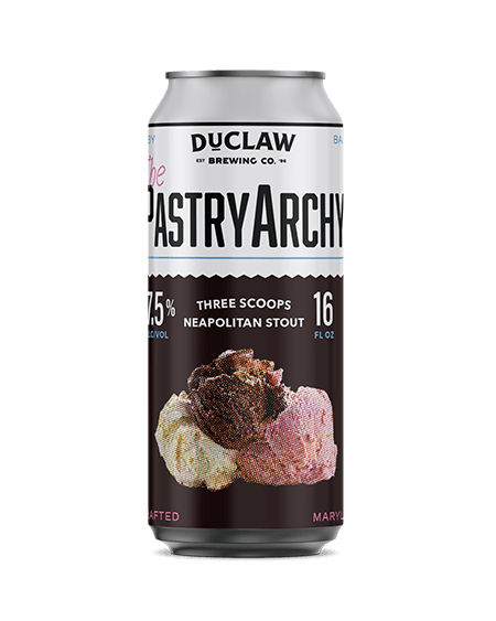 DUCLAW THREE SCOOPS 4CAN 16 oz
