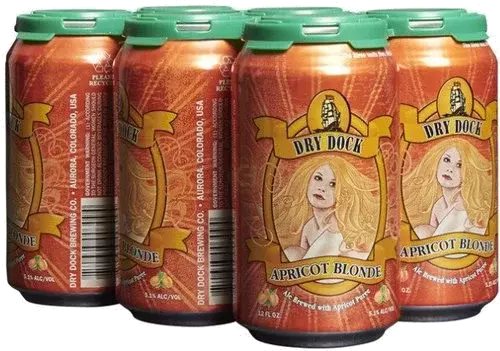 DRY DOCK APRICOT BLONDE 6CAN 12 oz