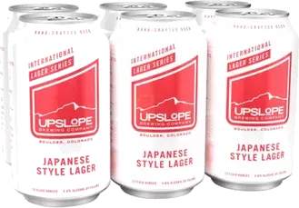 UPSLOPE JAPANESE LAGER 6PK CAN 12 oz